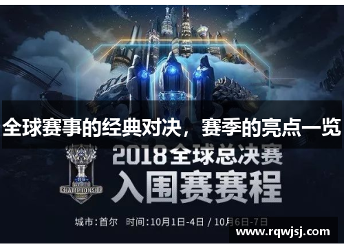 全球赛事的经典对决，赛季的亮点一览